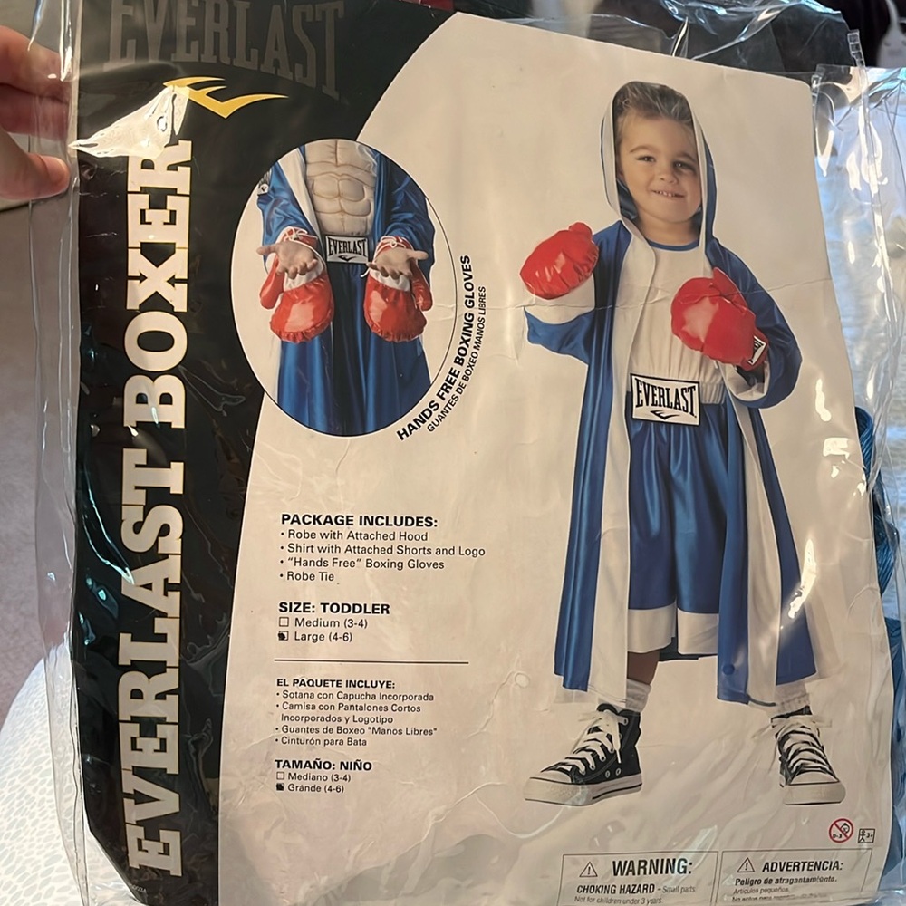 Everlast boxing costume for Toddlers